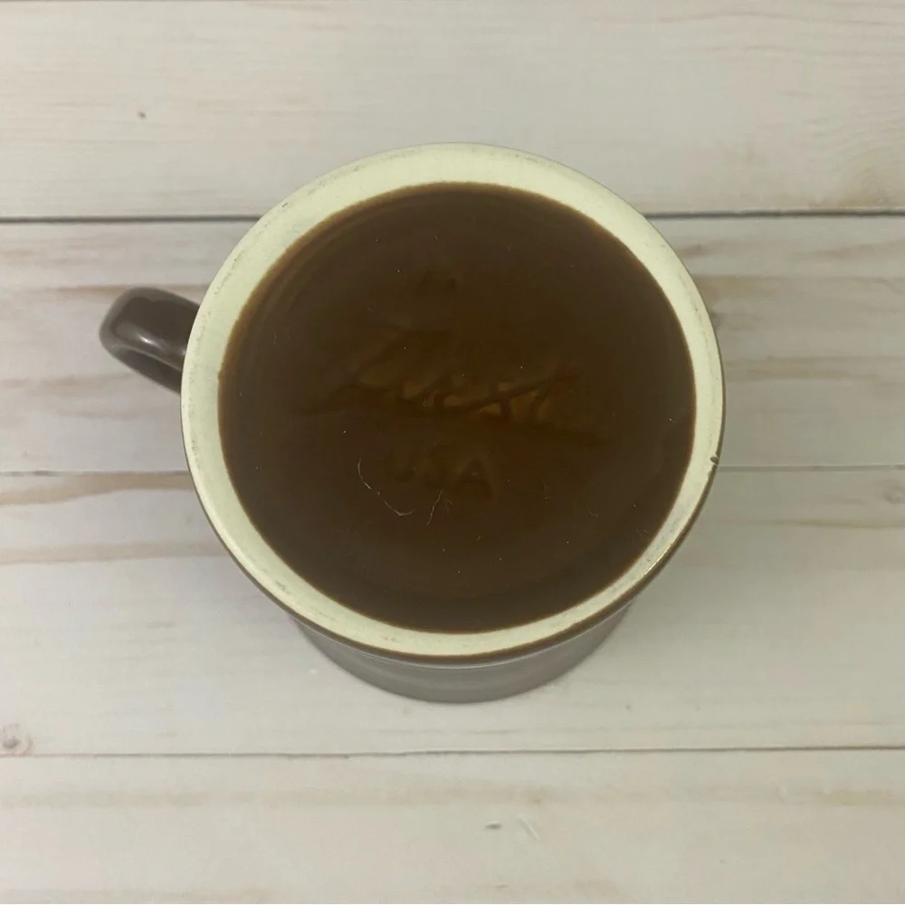 Fiestaware Chocolate Ring Handle Coffee Tea Mug Fiesta Brown - Picture 5 of 6